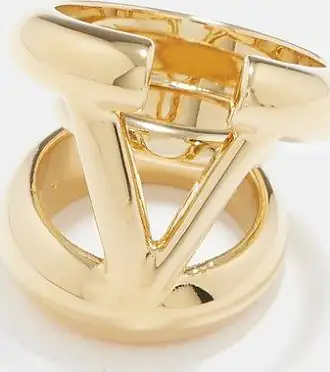 Vlogo Signature Metal Ring for Man in Ruthenium