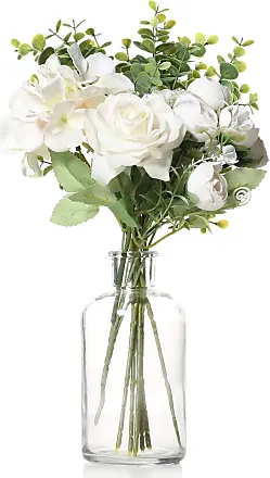 Buy Garneck 2PCS Wedding Car Flowers,Rose Artificial Flower