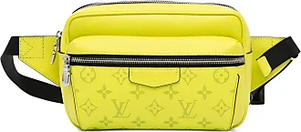 Pre-owned Outdoor Leather Bag In Yellow