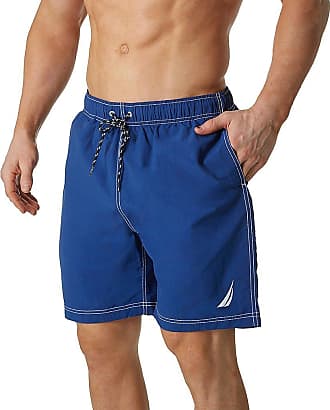 Deep Sea Color Denim Decoration Mens Fashion Casual Classic Beach Shorts Quick-Dry Gym Adjustable Drawstring Shorts Yoga 