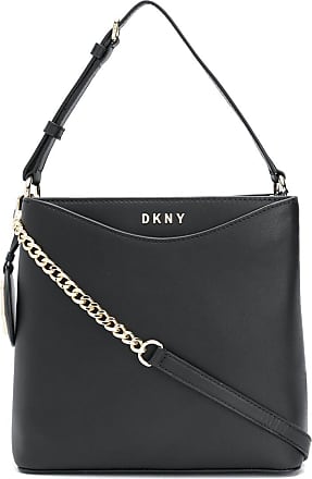 dkny side bag black