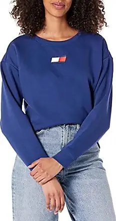 Buy Tommy Hilfiger women color block long sleeve sweat shirt peach