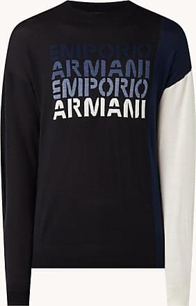 Heren Kleding voor voor Truien en gebreide kleding Emporio Armani Crew Neck Trui voor heren 