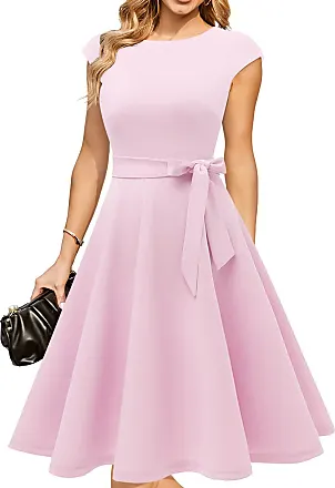  Dress the Population Womens Santina Fit and Flare Mini Special  Occasion, Blush Multi, XX-Small US : Clothing, Shoes & Jewelry