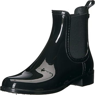 low black rain boots