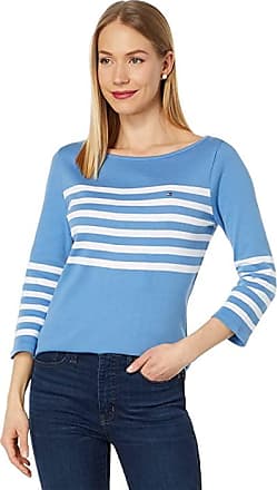 Women's Tommy Hilfiger Blue St. Louis Blues Abigail V-Neck Long Sleeve T-Shirt Size: Small