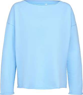 Klingel Damen Kleidung Pullover & Strickjacken Pullover Sweatshirts Sweatshirt Blue Dark Solid 
