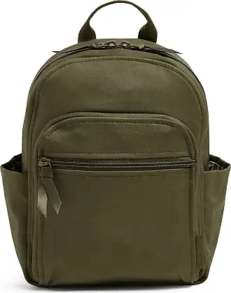 Canvas Leather Rucksack Bag Grey, Green – LeatherNeo