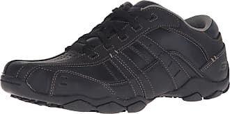 skechers leather trainers