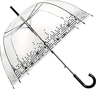 The Enhanced Edition Cat and Dog SMATI Stick Umbrella Dome Transparent for Women and Kids - Auto Open 