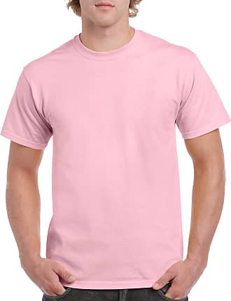 Gildan G200 Adult Ultra Cotton T-Shirt - Safety Pink - XL