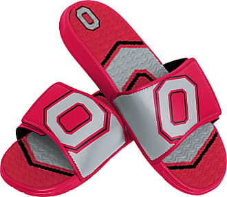 Ole Miss Rebels NCAA Mens Colorblock Big Logo Gel Slides