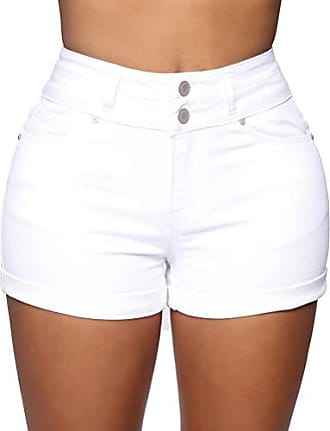 Mode Shorts en jean Pantalons courts Lucky Brand Short en jean blanc style d\u00e9contract\u00e9 