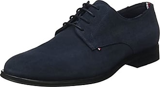 Bleu Midnight Tommy Hilfiger pour homme en coloris Noir Bleu Homme Chaussures Chaussures  à lacets Chaussures Oxford 