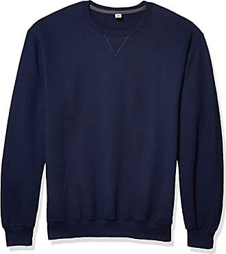 fruit of the loom men's fleece crew sweatshirt