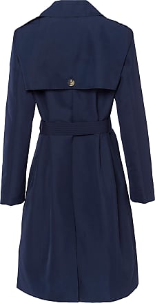 Theory Trenchcoat Aus Baumwollmischung in Blau Damen Bekleidung Mäntel Regenjacken und Trenchcoats 