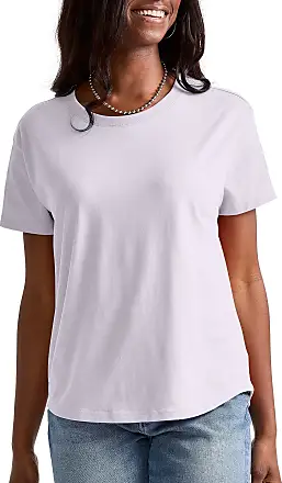 Hanes Women's Cotton Crew T Shirt