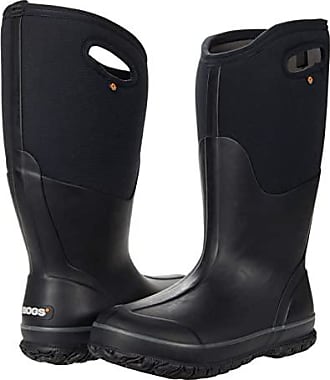 Bogs Amanda Chukka Black Womens Rubber Wellington Ankle Rain Boots