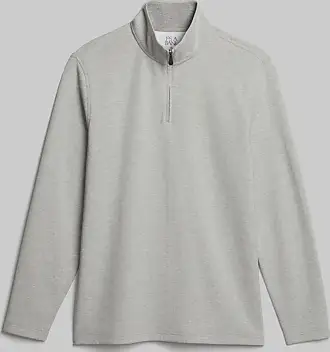Jos. A. Bank Tailored Fit 1/4 Zip Jacquard Pullover - Big & Tall