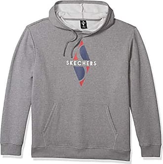 skechers hoodie grey