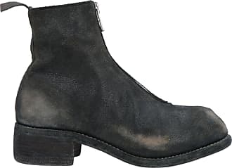 Guidi laminated leather boots - Black