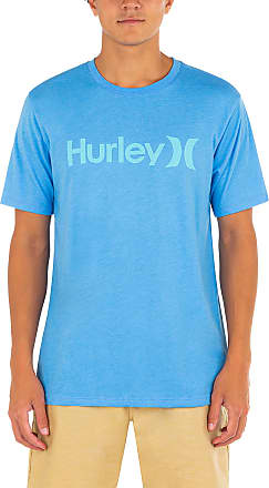 XXL Hurley M One&Only Surf Shirt S/S Lycras Blue Force Hombre 