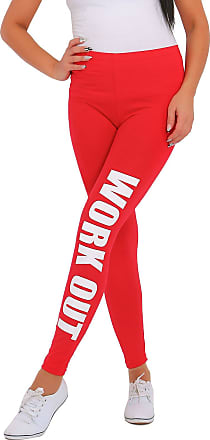 FUTURO FASHION Work Out Printed Full Length Cotton Active Leggings Joggers Gym Fitness