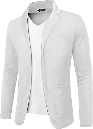 COOFANDY Men's Casual 2 Button Blazer Jacket Slim Fit Notched Lapel Sport Coat 