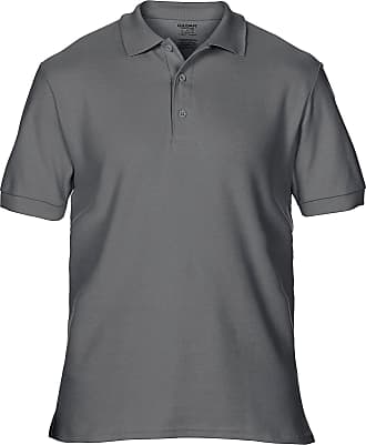 Gildan Gildan Mens Premium Cotton Sport Double Pique Polo Shirt (2XL) (Charcoal)
