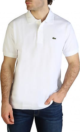 mens white lacoste t shirt