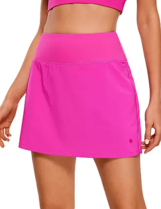 CRZ YOGA Pink Athletic Skirts for Women