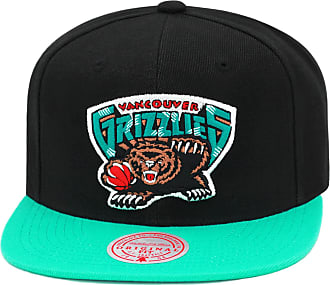 Men's Mitchell & Ness White/Red Memphis Grizzlies Hardwood Classics Core  Side Snapback Hat