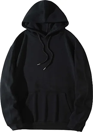 MakeMeChic Women's Casual Solid Zip Up thermal Hoodie Hooded