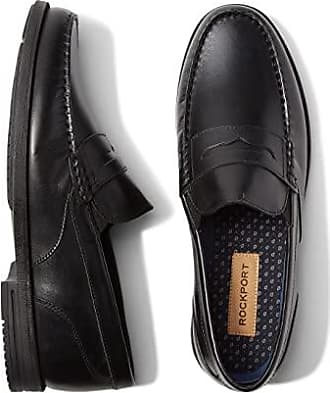 Save 81% Rockport Leather Shakespeare Circle Black Shoe K53879 for Men Mens Slip-on shoes Rockport Slip-on shoes 