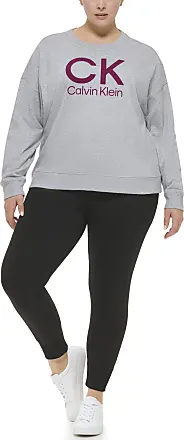 Calvin Klein Jeans Womens Sequin Crewneck Sweatshirt (Grey Heather Silver  Combo, Small) : : Clothing, Shoes & Accessories