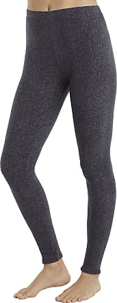 ClimateRight by Cuddl Duds Women's Stretch Fleece Base Layer High Waisted  Thermal Leggings 