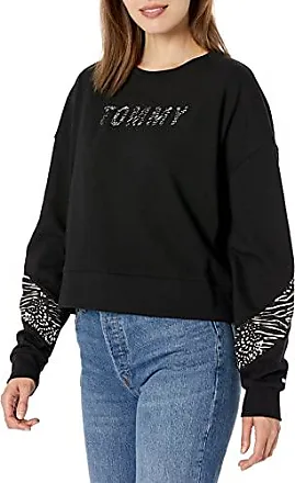 Tommy Hilfiger Women's Elastic Hem Crew Neck Sweatshirt