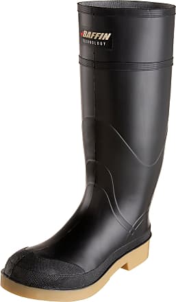 Baffin Men's Enduro PT Rain Boot,Black/Clear/Green,12 M US 