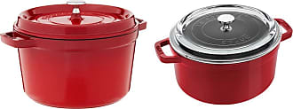 Staub Cast Iron Oval Cocotte, Dutch Oven, 5.75-quart, serves 5-6, Made in  France, Cherry