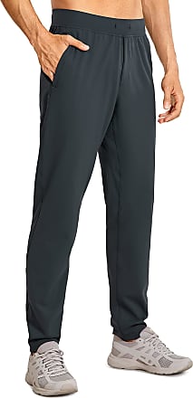 Rucokecg Mens Sport Pure Color Multi-Pocket Work Casual Loose Sweatpants Drawstring Pant Trousers Long Pants 30, Dark Gray 