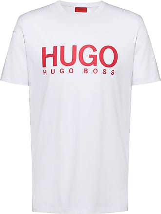 plain white hugo boss t shirt