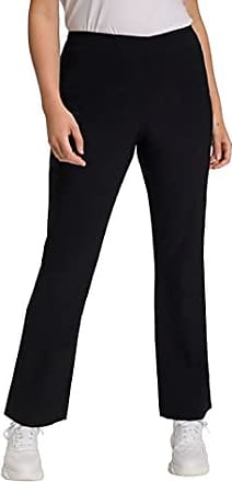 Mode Pantalons Pantalons taille haute Ulla Popken Pantalon taille haute noir style d\u00e9contract\u00e9 