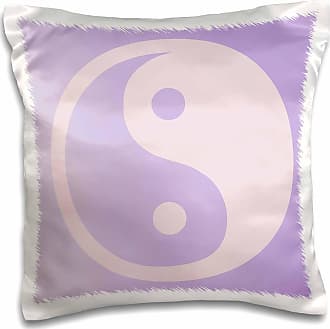 16 by 16 Purple-Pillow Case 3dRose pc_108438_1 Volleyballs