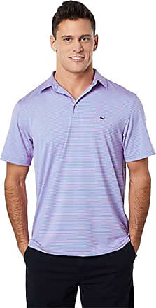 Vineyard Vines Men's St. Jean Stripe Sankaty Polo (Lighthouse Red, Large)