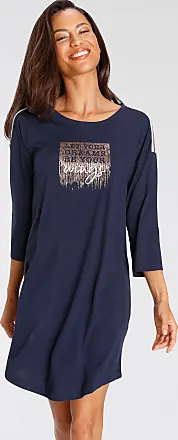 aus Shoppe Friday Nachtkleider zu bis Stylight in Black | −60% Blau: Baumwolle