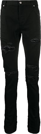 balmain black skinny jeans