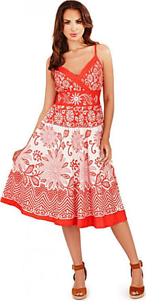 Pistachio Navy Blue Pink Bright Floral Strapless Sundress Skirt Cotton UK 8-22 