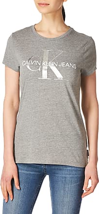 Calvin Klein Jeans T-Shirt light grey-white flecked casual look Fashion Shirts T-Shirts 