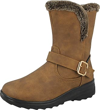 calf length walking boots