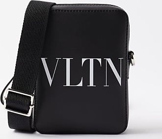 Valentino Garavani Crossbody Bag vltn Men B0704WJW0NI Leather Black White  712,5€